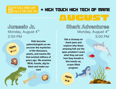 dinosaur and shark images