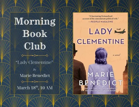 book cover with the back of a woman in a lavender coat