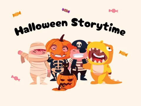 kids in costumes