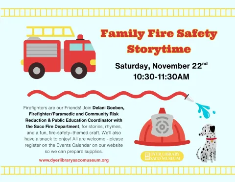 fire truck and fire hat