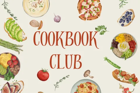 foods around text cookbook club