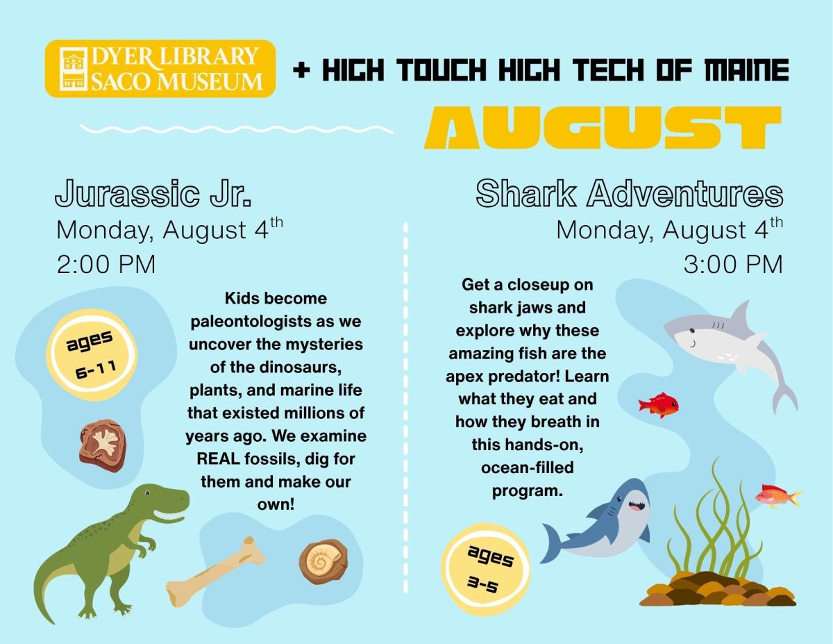 dinosaur and shark images