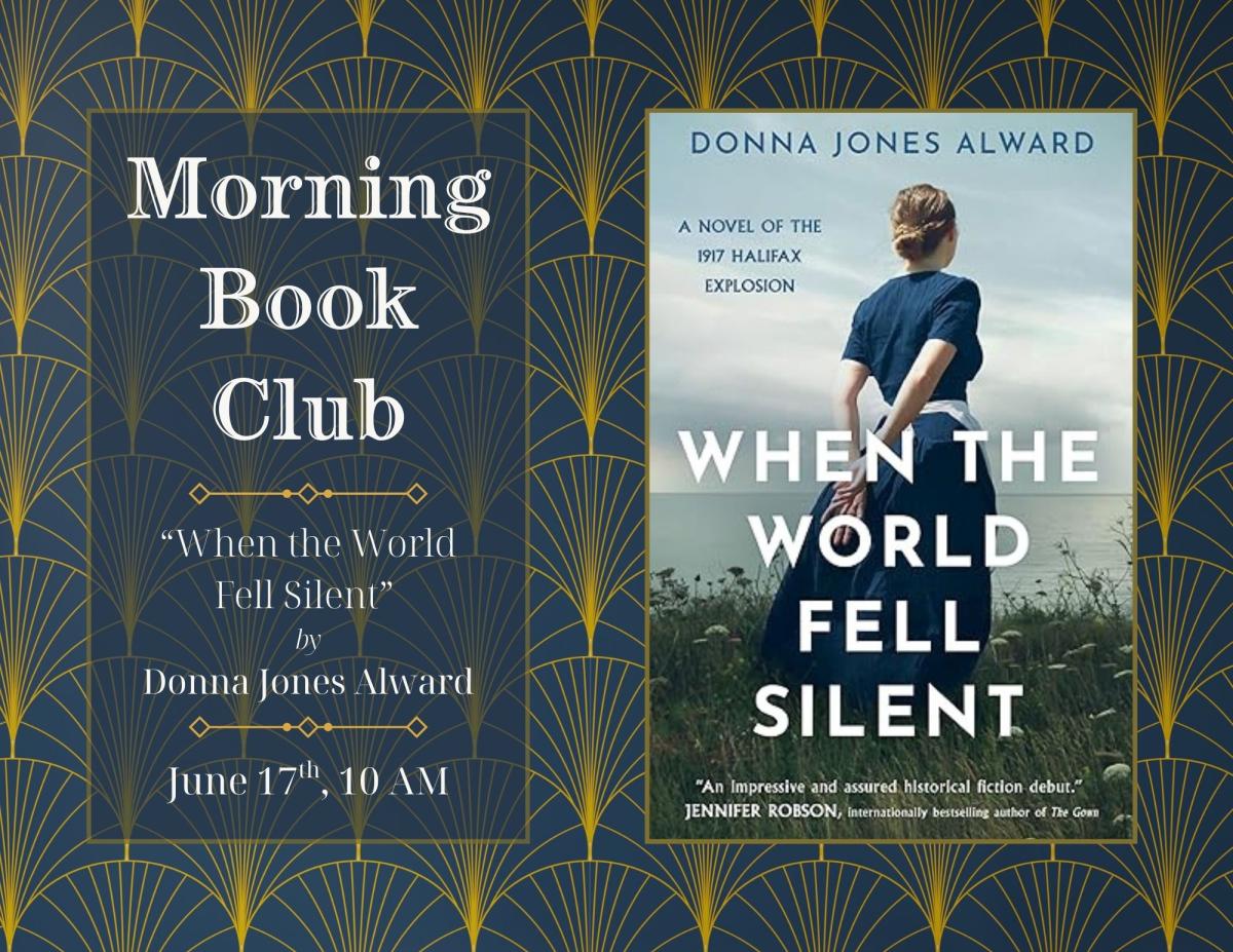 book cover with a woman standing on a cliff