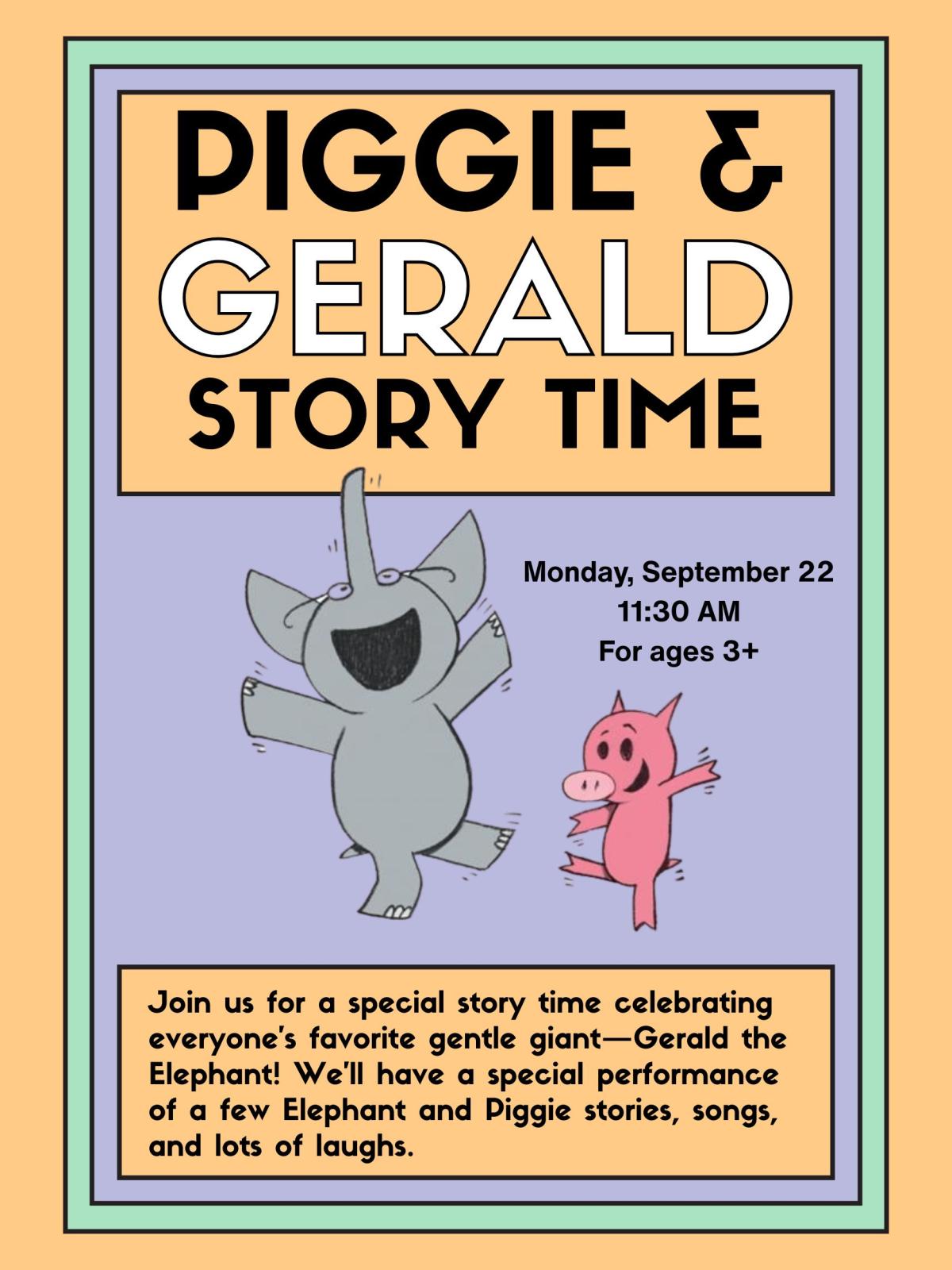 an elephant and a pic laughing